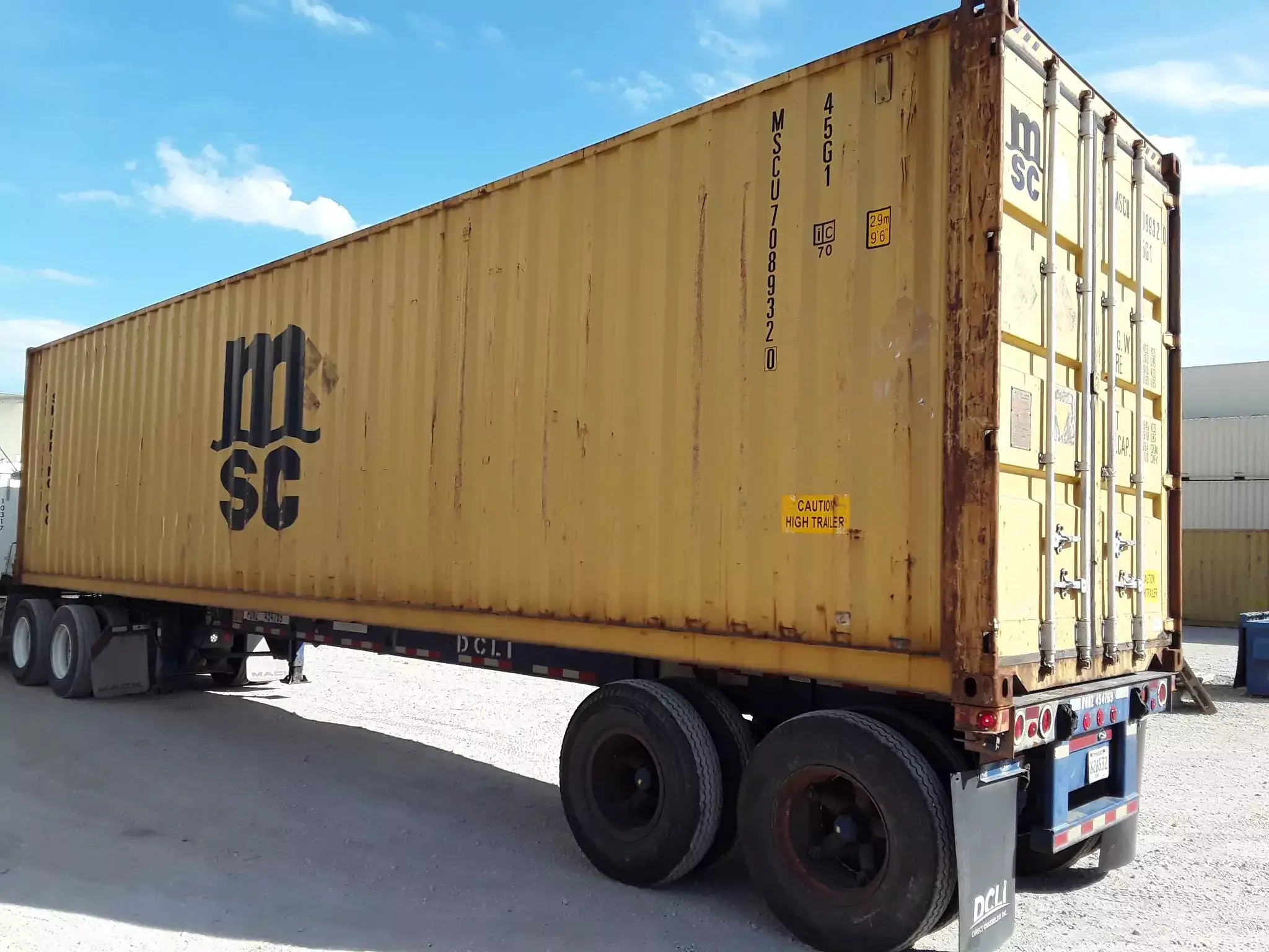 Rent-to-Own Used 40 ft Cargo Worthy