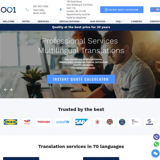 001 Translations