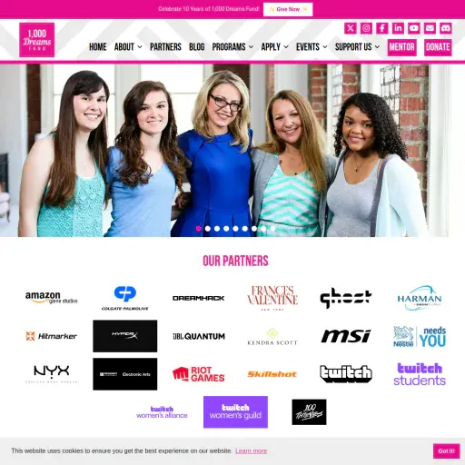 1000dreamsfund.org