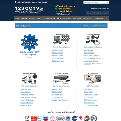 123 CCTV Security Cameras