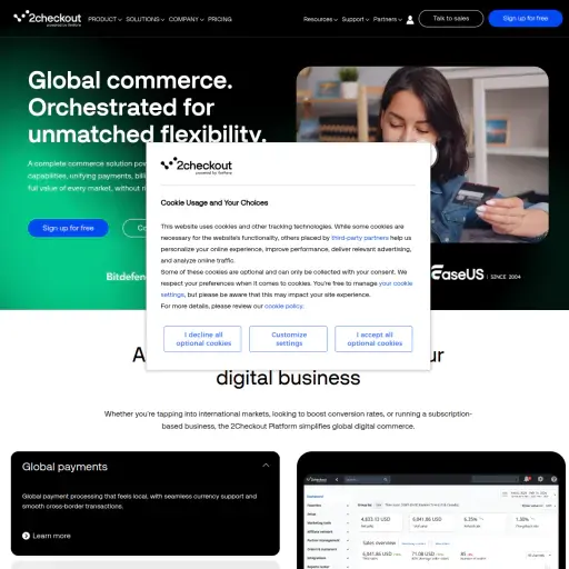 2Checkout (now Verifone)