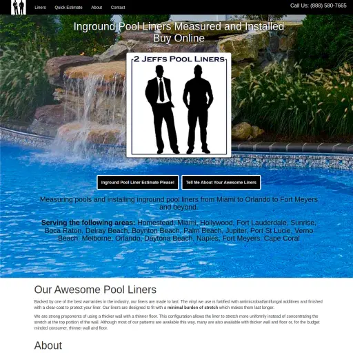 2 Jeffs Pool Liners