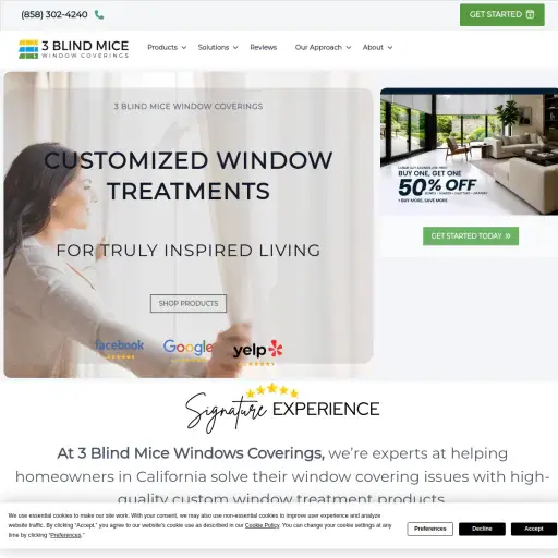 3 Blind Mice Window Coverings