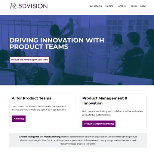 5D Vision - Product Management and Agile Innovation