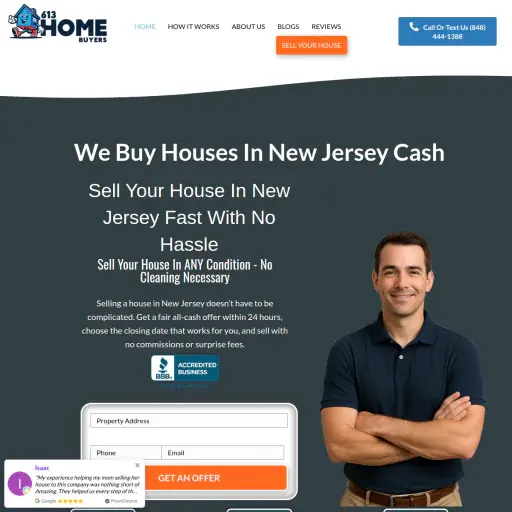 613HomeBuyers | We Buy Houses In New Jersey