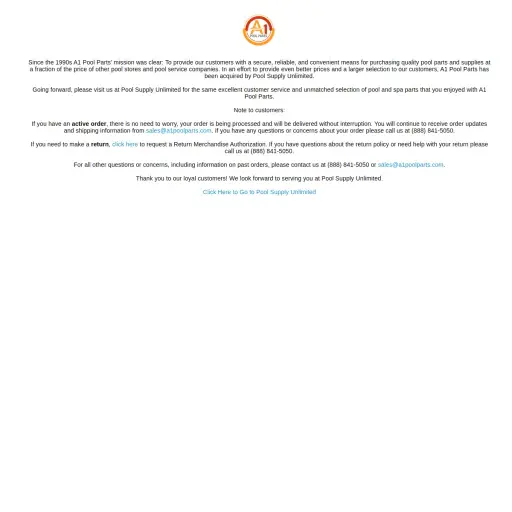 A1poolparts.com