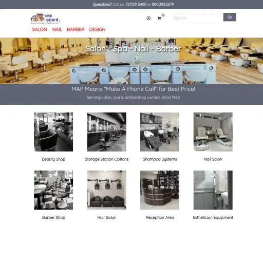 AB Salon Equipment, Pedi Chairs & Custom Stations