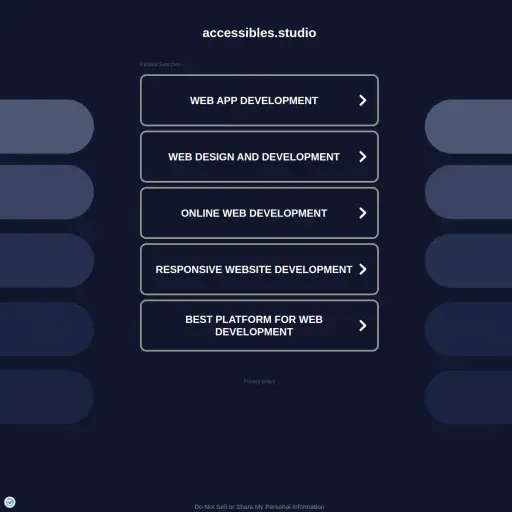 Accessibles Studio