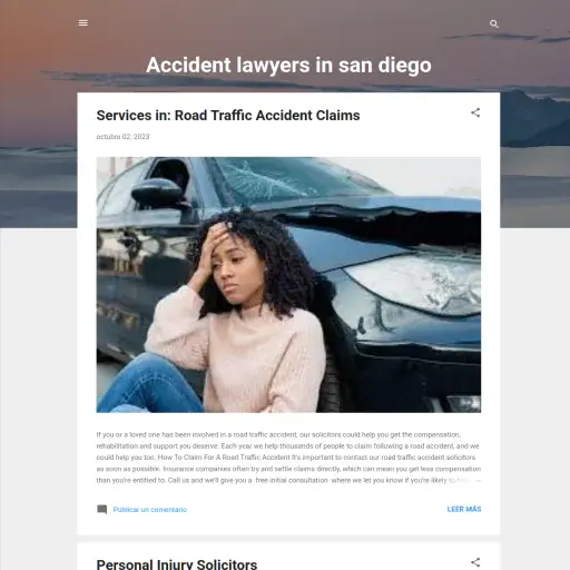 Accident Lawyers San Diego Blogspot