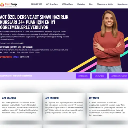 ACT Özel Ders Istanbul