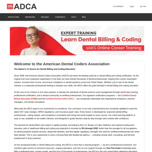 American Dental Coders Association