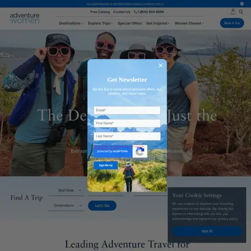 Women's Adventure Travel