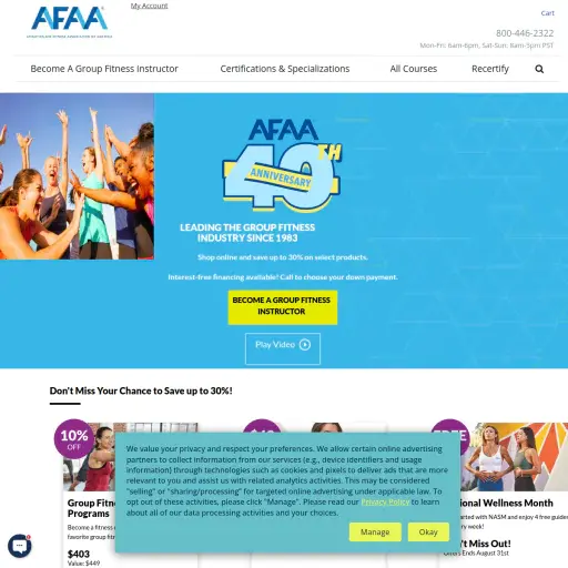 AFAA: Aerobics and Fitness Association of America