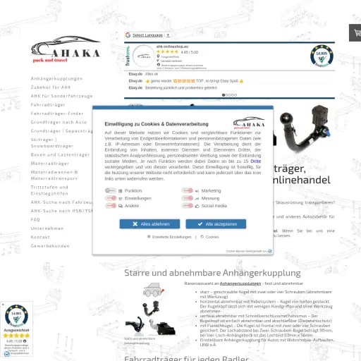 Ahk Onlineshop