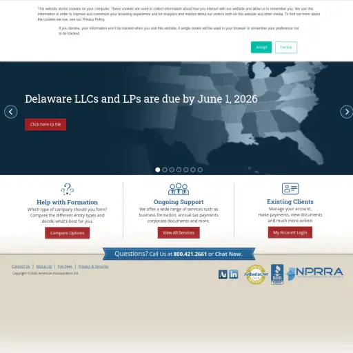 American Incorporators