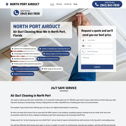 North Port Airduct Cleaning