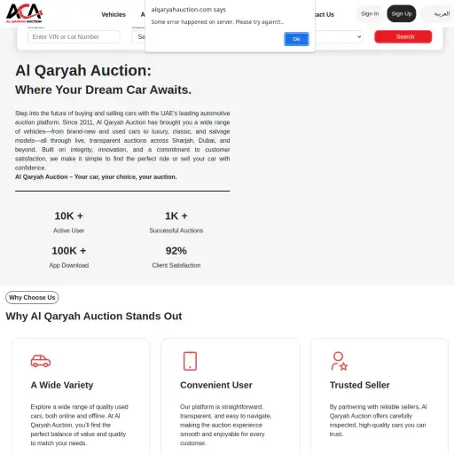 Al Qaryah Cars Auctions