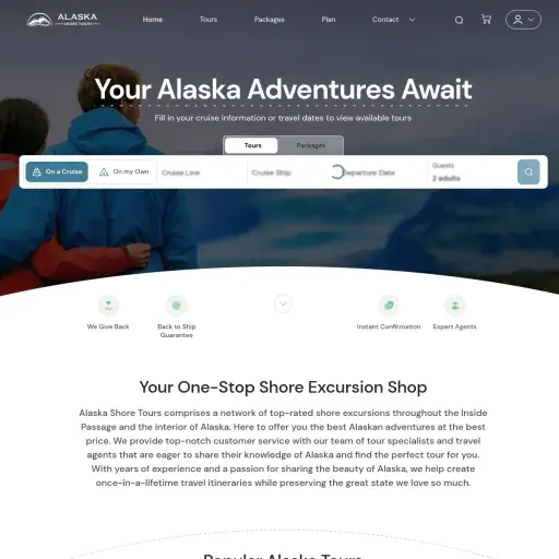Alaska Shore Tours