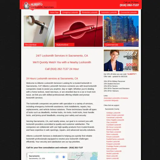 Alberto Locksmith Services