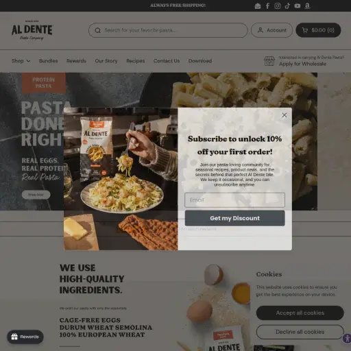 Al Dente Pasta