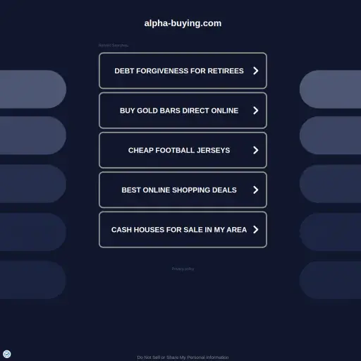 Alpha Buying