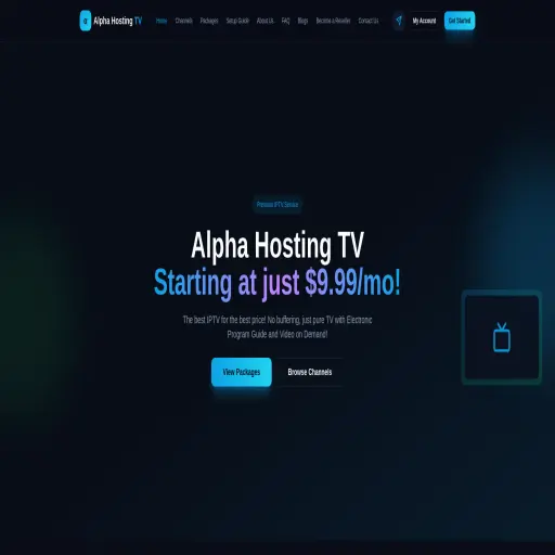 Alpha hosting tv