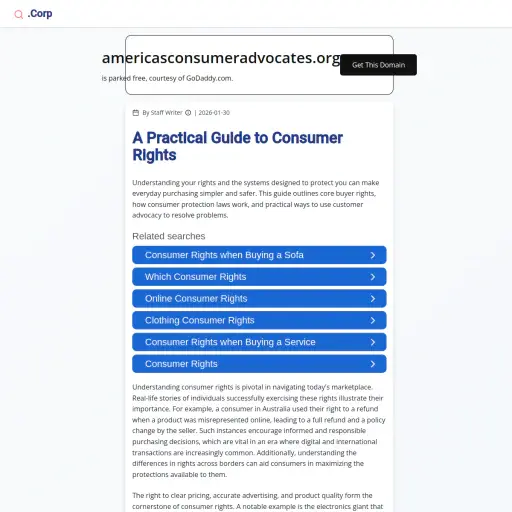 Americas Consumer Advocates