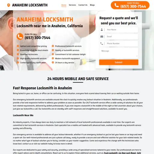 Anaheim Locksmith