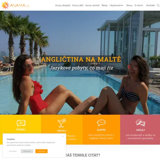 AnaMa.cz - Angličtina na Maltě