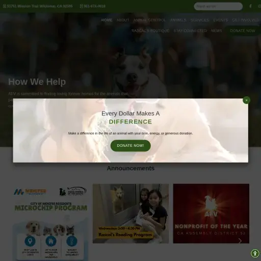animalfriendsofthevalleys.com