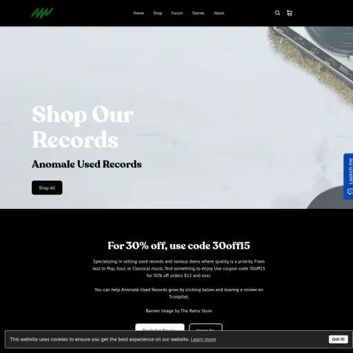 Anomale Used Records