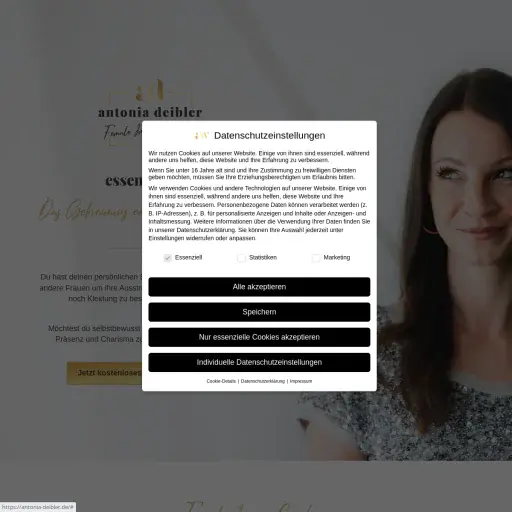 Antonia Walter female image coaching
