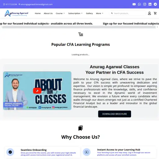 Anurag Agarwal Classes