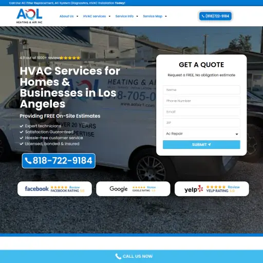AOL Heating & Air Inc