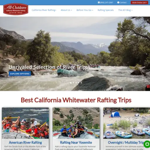 All-Outdoors California Whitewater Rafting