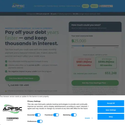 American Pacific Financial Services Corp. (APFSC)