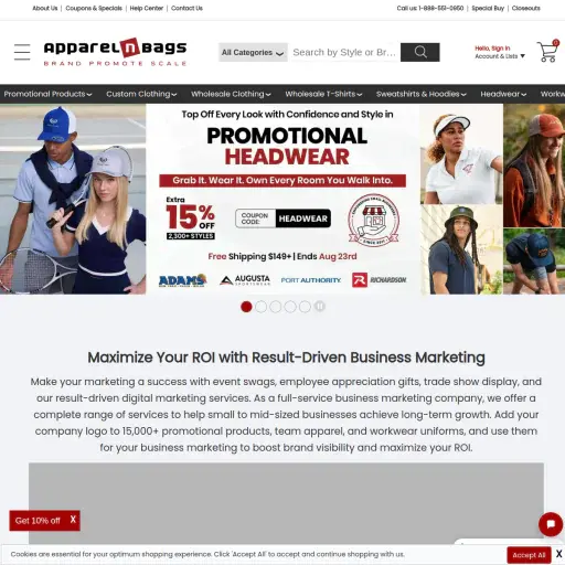 Apparelnbags.com