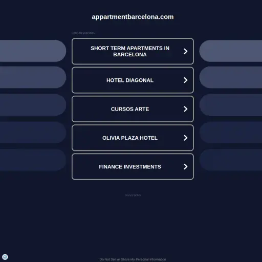 Appartmentbarcelona