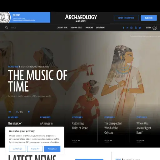 Archaeology Magazine