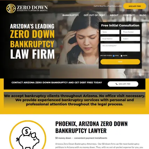 Arizona Zero Down Bankruptcy