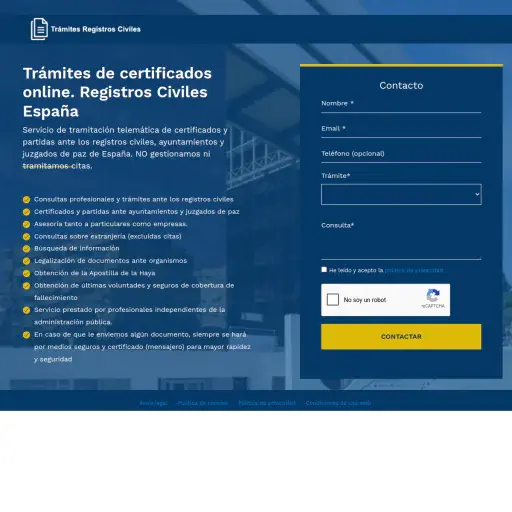 Asesoramientoregistrocivil