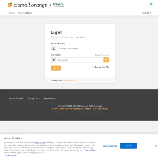 A Small Orange