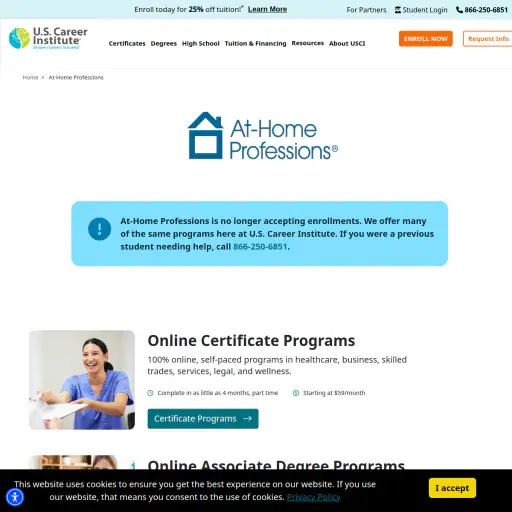 At-Home Professions