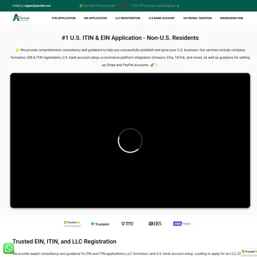 AtoZ Filer (EIN, ITIN, Company Filling, Tax Services)