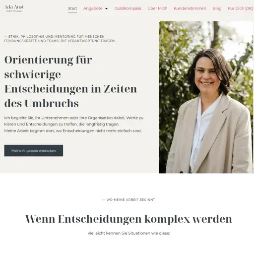 Ada Aust I Ethik & Beratung
