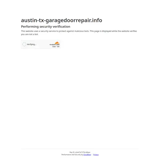 Garage Door Repair Austin