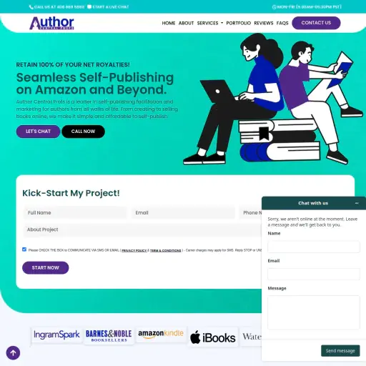Author Central Profs