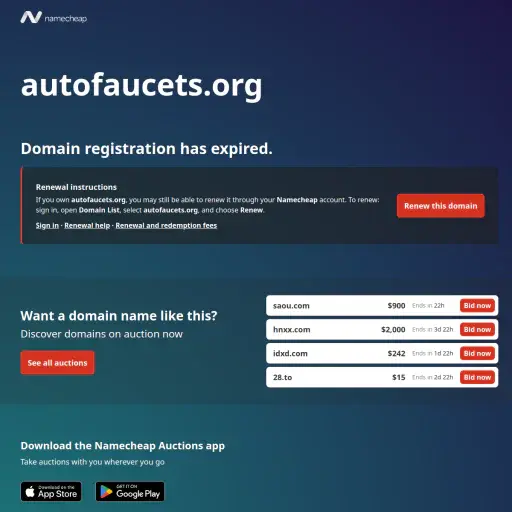 autofaucets.org