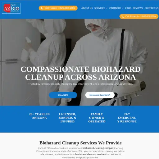 Joe's AZ BIO Cleanup & Restoration