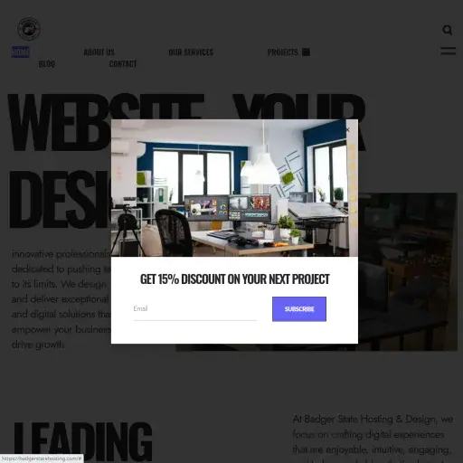Badger State Hosting&Design